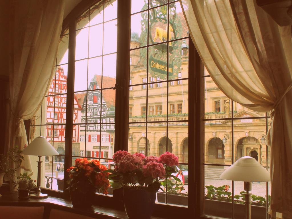 Hotel Goldenes Lamm Rothenburg ob der Tauber Eksteriør billede